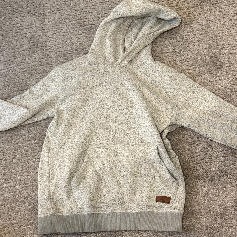 Quiksilver Light Gray Men's Hoodie